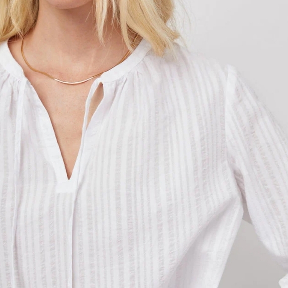 Rails Caterina Top in Powder White, Size Medium - Picture 5 of 16